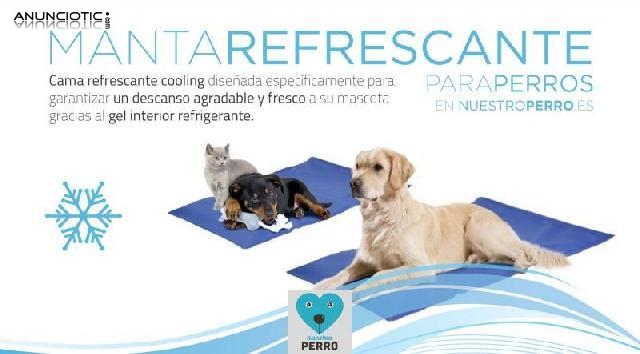 Mantas refrescantes para perro en nuestroperro