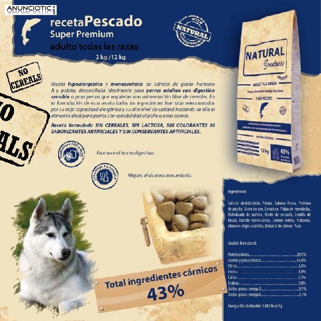 Perros adultos con digestión sensible