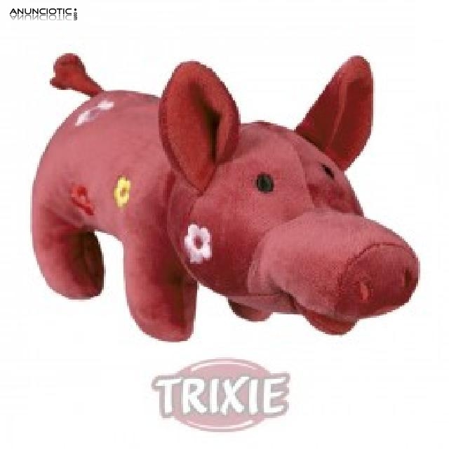 Cerdo floreado peluche