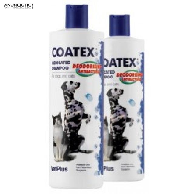 Coatex champú medicado para tratamiento de la piel