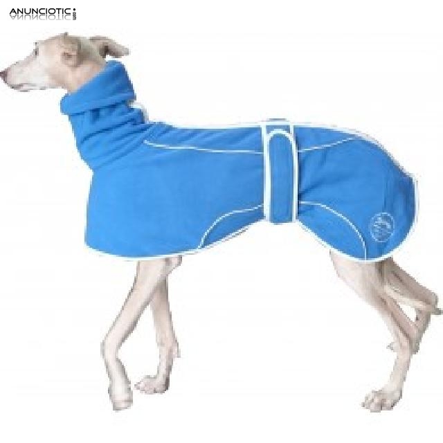 Forro polar azul para galgos 