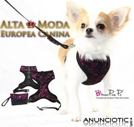 Arnes para Perros con estampado Leopardo