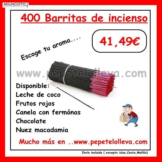 Incienso 400 barillas 41,49 Crea ambiente