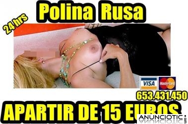 POLINA RUSA APARTIR DE 15 VICIOSA CACHONDA... 