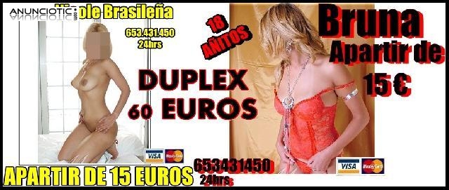 DUPLEX SUPER LUJO******CON LAS MEJORES DIVINAS***** 60 EUROS 