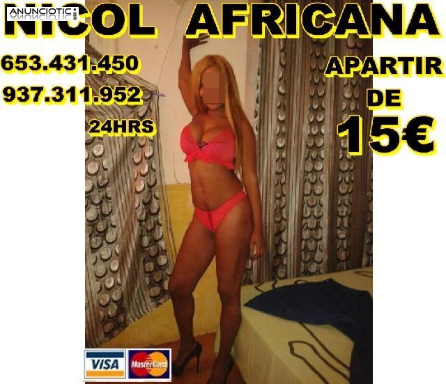 AFRICANA CON GANAS DE SEXO DURO DOMINANTE , APRT DE 15