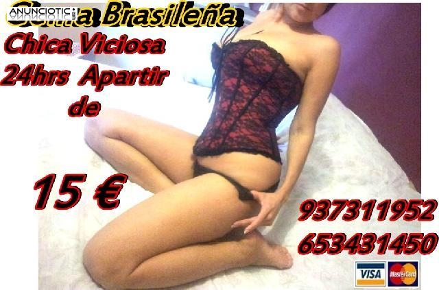 GEMA BRASILEÑA NINFOMONA MUCHAS GANAS DE SEXO APRT DE 15