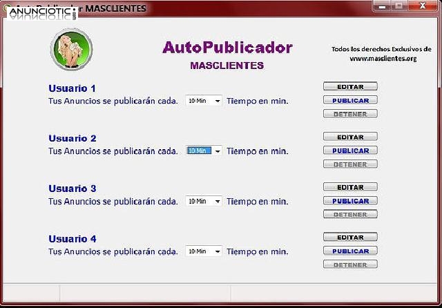 PROGRAMA AUTORENOVADOR DE ANUNCIOS