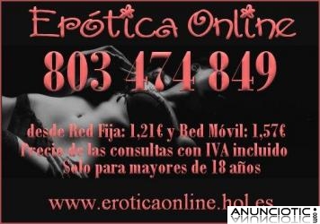 EROTICA ON LINE, TUS DESEOS SERAN CUMPLIDOS