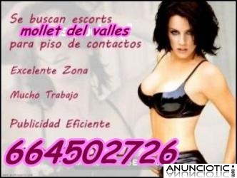 CASA DE RELAX NECESITA CHICAS PARA MOLLET TURNO DE 10,30 A 20 H.