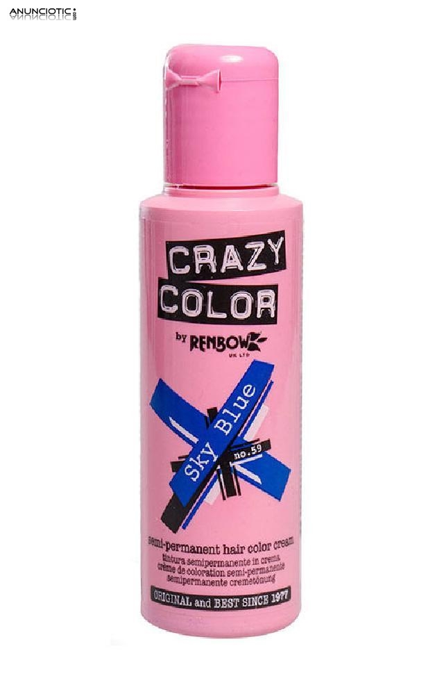 Renueva tu cabello con crazy color por solo 5,90 euros