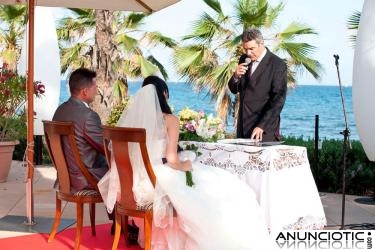 Oficiante para Ceremonias y Bodas Civiles