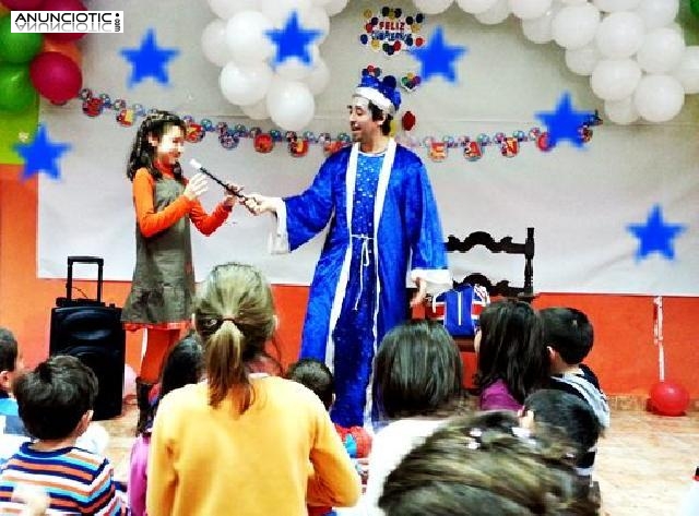 Animadores de fiestas infantiles, comuniones en Madrid cumpleaños