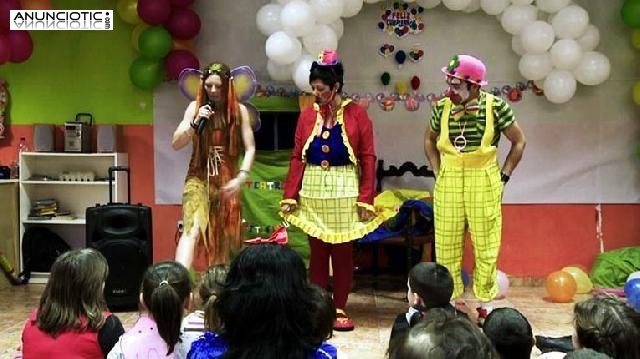 Magos payasos fiestas infantiles Barcelona domicilio cumpleaños comuniones