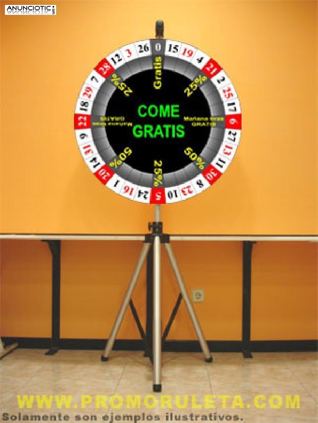 Ruleta gana clientes y dinero