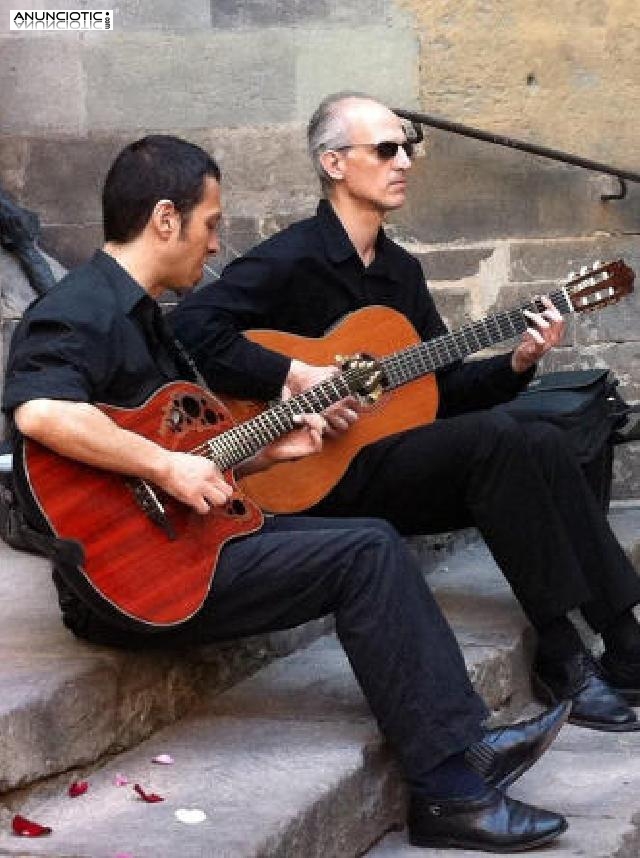 DUO de GUITARRAS para EVENTOS, toda Cataluña