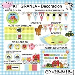 kits imprimibles para cumpleaños