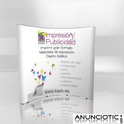 Roll Up, Pop UP,Banner, Fotocall , Muro, Expositores, Vinilo, Posters, Gran Formato