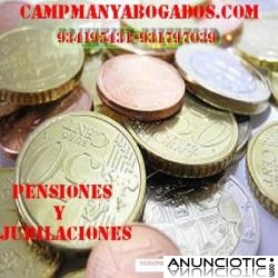 ABOGADO Pensiones y jubilaciones