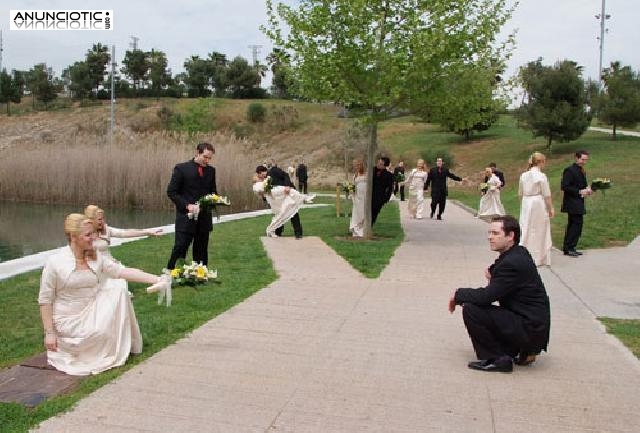 Fotografo para bodas y books, barato economico Sitges Barcelona