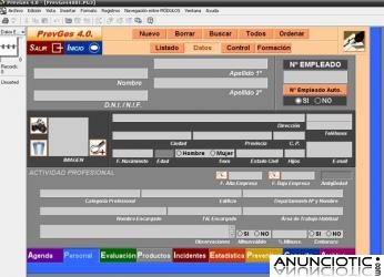 Software o Programa Prevención de Riesgos Laborales PrevGes ¡¡GRATIS!!