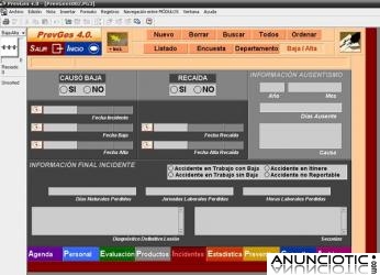 Software o Programa Prevención de Riesgos Laborales PrevGes ¡¡GRATIS!!