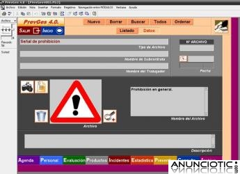 Software o Programa Prevención de Riesgos Laborales PrevGes ¡¡GRATIS!!