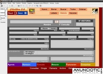 Programa de Gestión Veterinaria Consultas de Veterinarios @VetGes ¡¡ GRATIS !!
