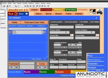 Software o Programa de Gestión Inmobiliaria Agencias Inmobiliarias InmoServer ¡¡ GRATIS !!