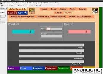 Programa de Administración de Comunidades de Propietarios AdmiCom ¡¡ GRATIS !!