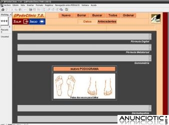 Programa de Gestión de Podología Clínica Consultas de Podólogos @PodoClinic ¡¡ GRATIS !!