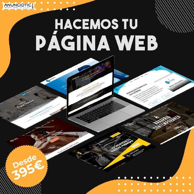 Diseño y desarrollo de Páginas Web