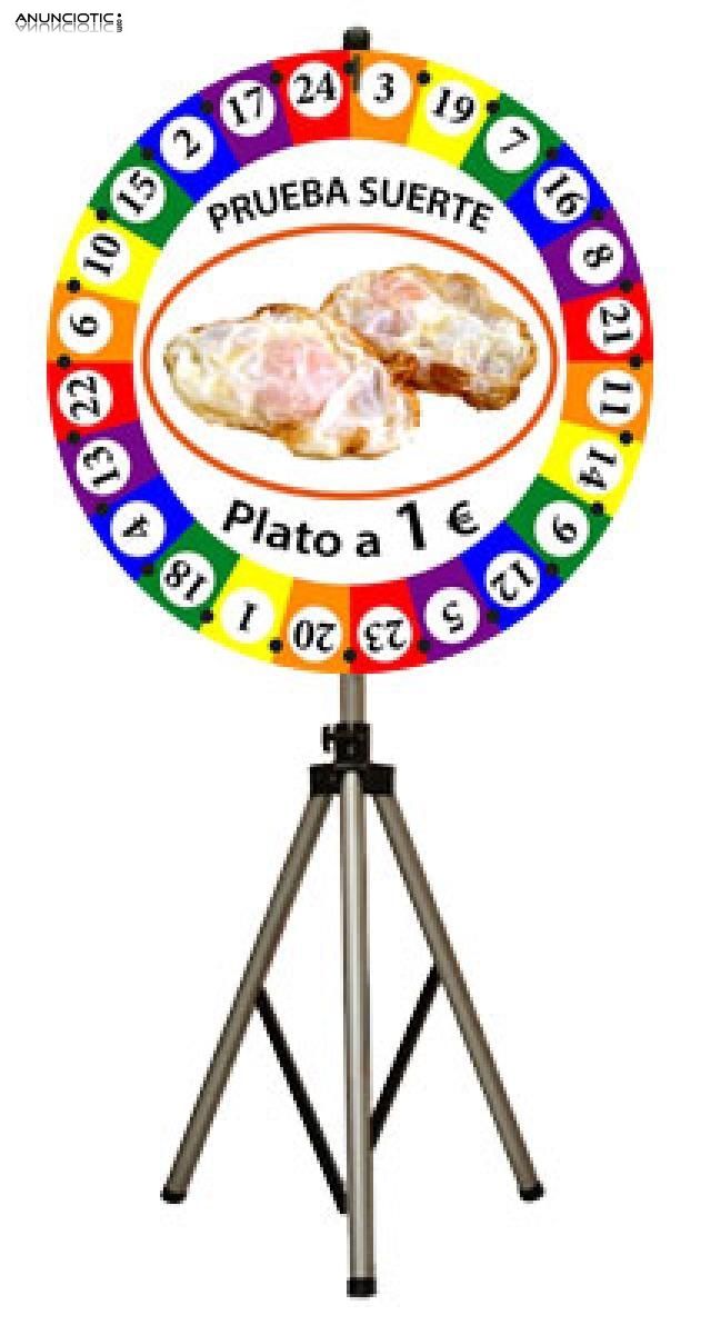 Ruleta gratis para expositor Expo-franquicia