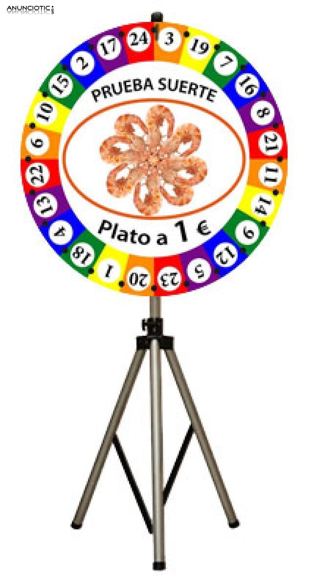 Ruleta gratis para expositor Expo-franquicia