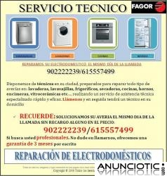 Servicio Tecnico FAGOR Barcelona 932 521 321