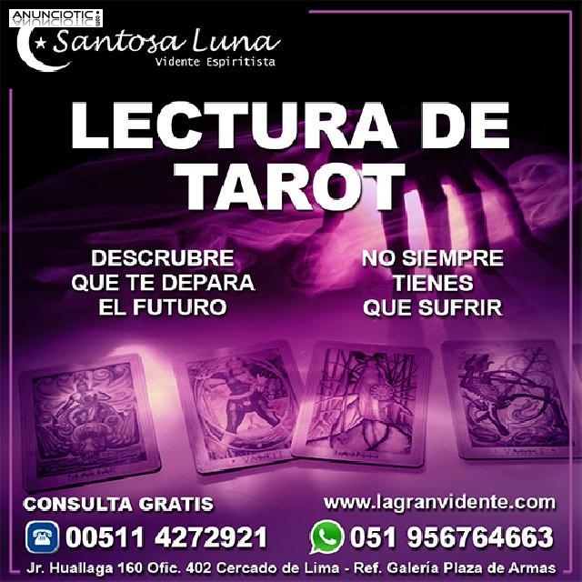 Lectura de Tarot internacional con la maestra Santosa Luna