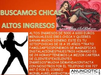 BUSCAMOS CHICAS DISPUESTAS A GANAR MUCHO