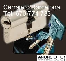 CERRAJERIA EN BARCELONA 24H 670 774 733