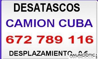 672 789 116  CAMION CUBA  DESATASCOS VILADECANS   