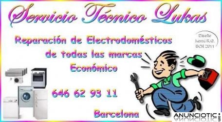 TECNICO PARTICULAR DE ELECTRODOMESTICOS. SOLO 30EUROS Y DESPLAZAMIENTOS GRATIS BARCELONA