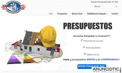 PRESUPUESTO ONLINE, Solicita hasta 3 presupuestos Gratuitos!!!