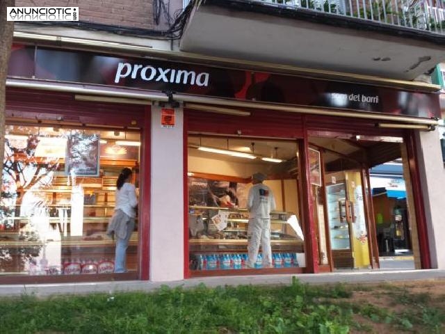 Bonita panaderia en barcelonan se traspasa