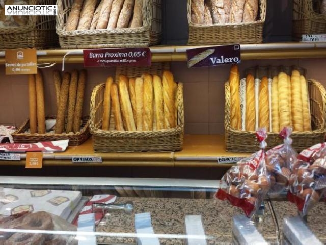 Bonita panaderia en barcelonan se traspasa