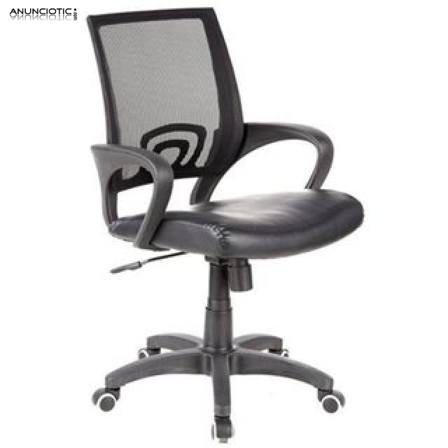 Silla visto con asiento en negro