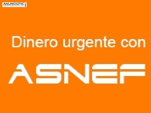 Prestamos urgentes con asnef