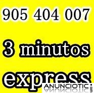 905 404 007 tarot express 3 minutos 905*404*007