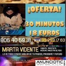 Marta Pura Vidente, NO miento. 806405918, 932931763. 20 min 12