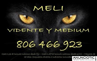 VIDENTE MENTALISTA MELI. Experta en terreno sentimental. 806466923