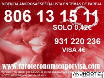 TAROT MUY BARATO Y FIABLE 4 VISA 931220236 Y 806131511 0,42