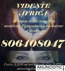 VIDENTE MEDIUM AFRICA. Sincera y directa. 806408047